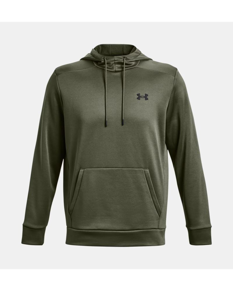 SWEAT À CAPUCHE UNDER ARMOUR FLEECE 1373353 VERT MILITAIRE VERDE