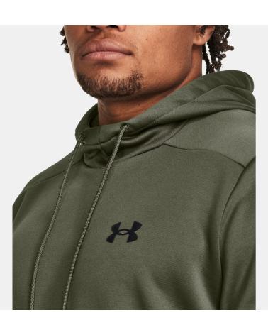 SWEAT À CAPUCHE UNDER ARMOUR FLEECE 1373353 VERT MILITAIRE VERDE