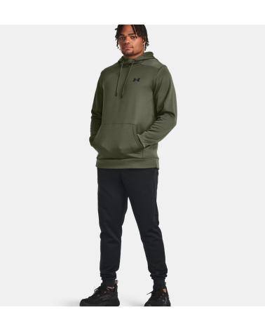 SWEAT À CAPUCHE UNDER ARMOUR FLEECE 1373353 VERT MILITAIRE VERDE