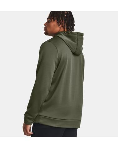 SWEAT À CAPUCHE UNDER ARMOUR FLEECE 1373353 VERT MILITAIRE VERDE