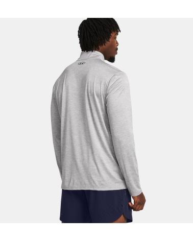 UNDER ARMOUR UA TECH VENT 1382184 GREY HALF-ZIP SWEATSHIRT GRIS