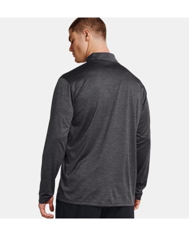 SWEAT-SHIRT DEMI-ZIP UNDER ARMOUR TECH VENT 1382184 NOIR NEGRO