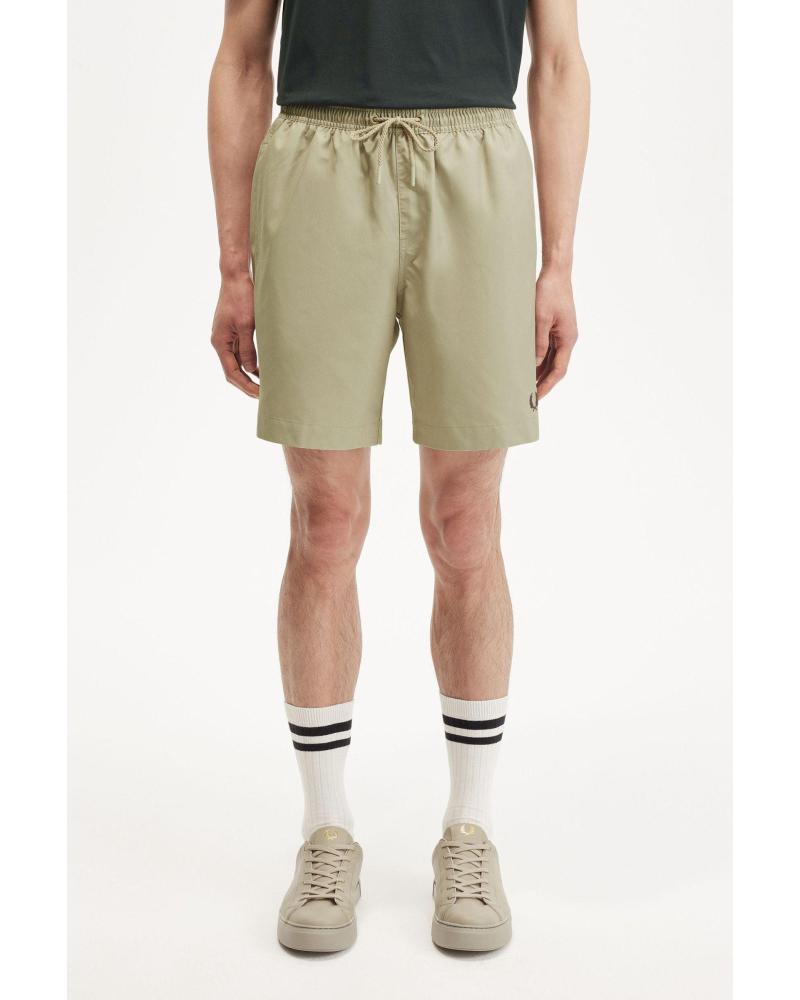 BAÑADOR CLÁSICO FRED PERRY S8508 U54 BEIGE BEIGE