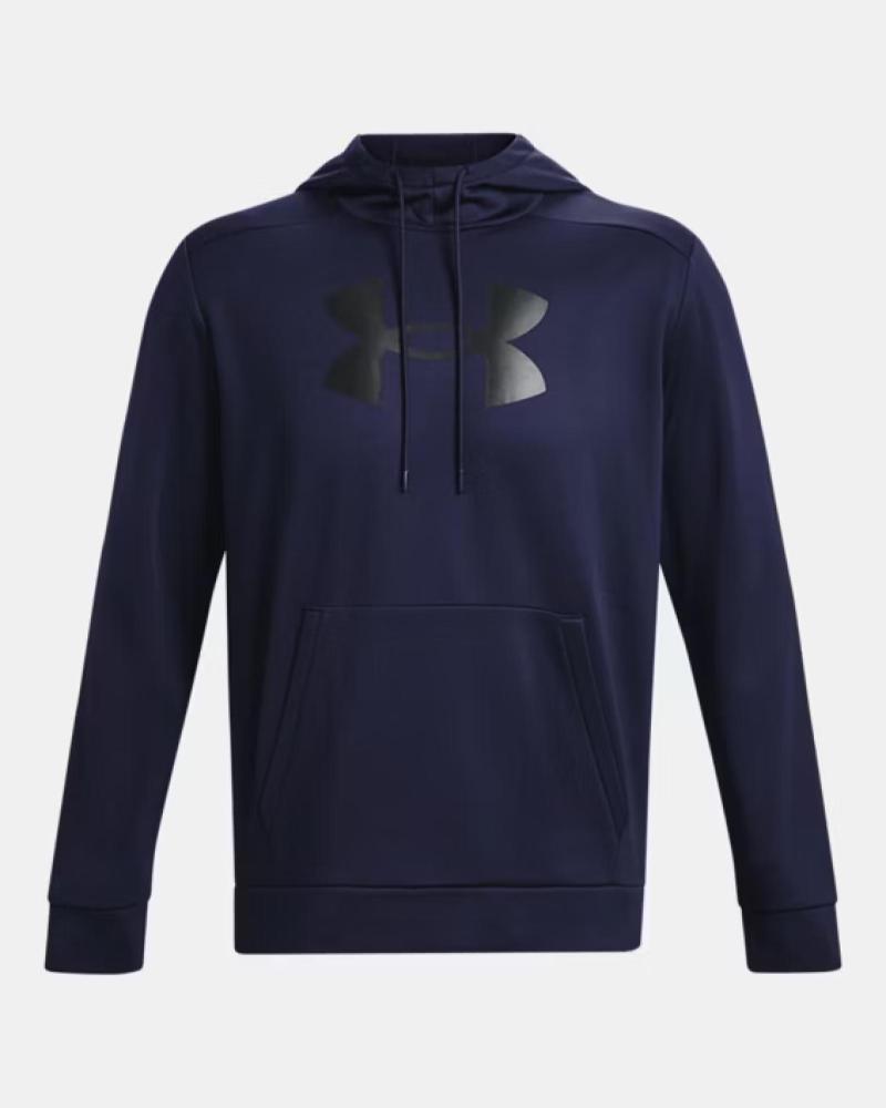 CAMISOLA COM CAPUZ UNDER ARMOUR FLEECE 1379743 AZUL MARINHO AZUL MARINO