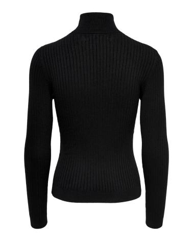 JERSEY DE PUNTO CUELLO ALTO ONLY ONLKAROL NEGRO 15165075 NEGRO