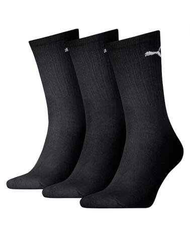 CHAUSSETTES PUMA REGULAR CREW 100000945 NOIRES NEGRO