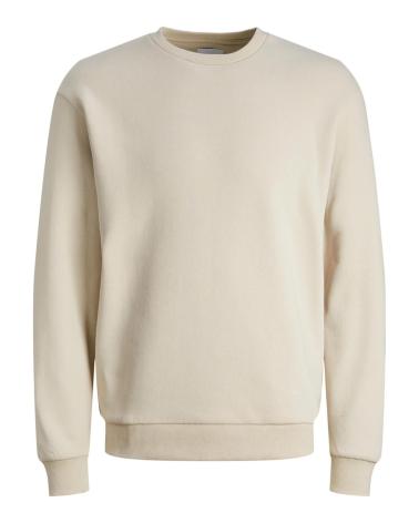 JACK & JONES CREW NECK SWEATSHIRT 12249341 BEIGE BEIGE