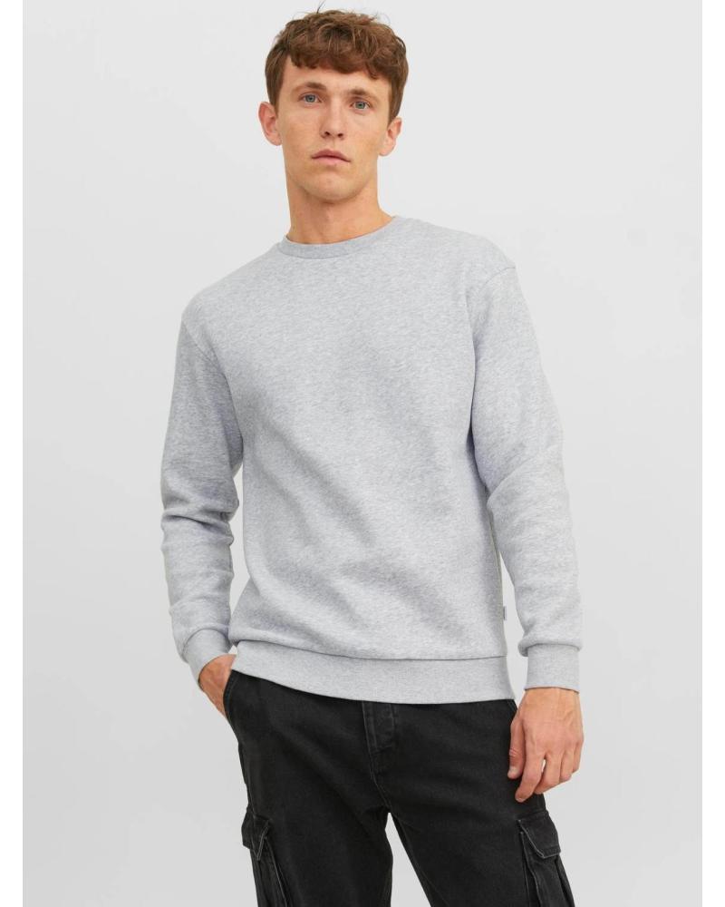 JACK & JONES CREW NECK SWEATSHIRT 12249341 GREY GRIS