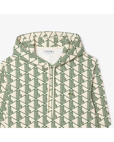 SUDADERA CON CAPUCHA LACOSTE LAPLAND VE MULTICOLOR MULTICOLOR