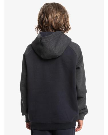 SUDADERA CON CAPUCHA QUIKSILVER EQBFT03887 AGE OF BLUE EMBOSS NEGRA NEGRO
