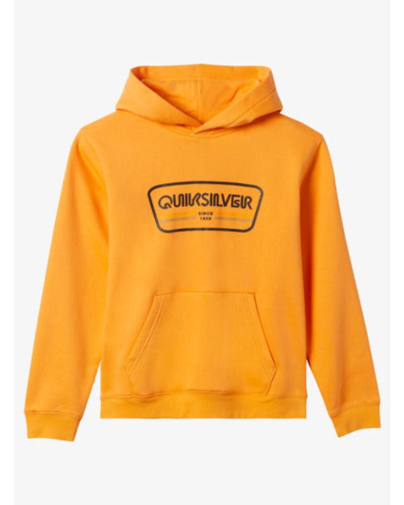 FELPA CON CAPPUCCIO QUIKSILVER GRAPHIC ARANCIONE NARANJA