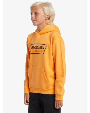 FELPA CON CAPPUCCIO QUIKSILVER GRAPHIC ARANCIONE NARANJA