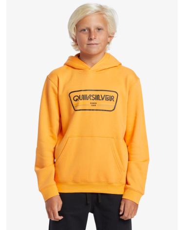 FELPA CON CAPPUCCIO QUIKSILVER GRAPHIC ARANCIONE NARANJA