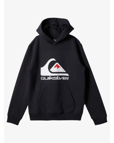 MOLETOM COM CAPUZ QUIKSILVER BIG LOGO PRETO AQBFT03099 NEGRO
