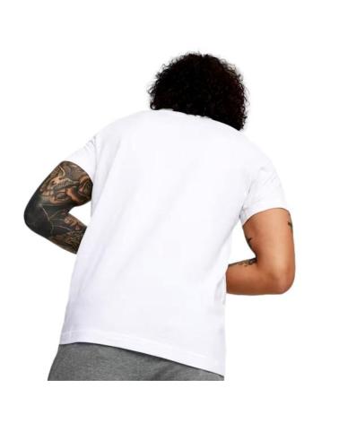 PUMA CAMISETA LOGO BLANCO 586666 BLANCO