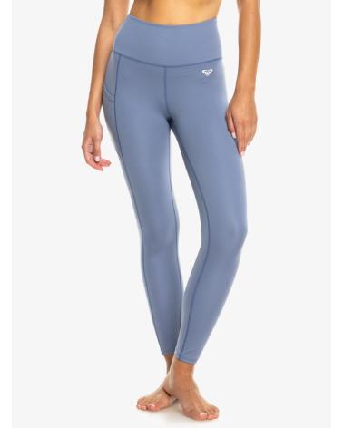 ROXY LEGGINGS HEART INTO IT ANKLE ERJNP03488 BLAU AZUL
