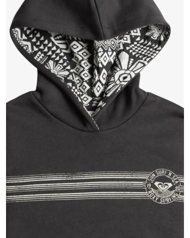 CAMISOLA COM CAPUZ PARA MENINA ROXY ERGFT03972 PRETO BLACK