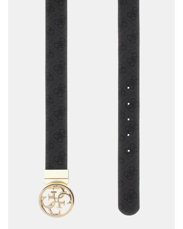 CINTO REVERSÍVEL GUESS ORLINA ADJ PANT BELT PRETO NEGRO