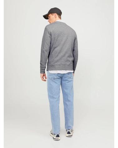 JACK & JONES SWEATSHIRT MODELL 12181903 GRAU RUNDHALS GRIS