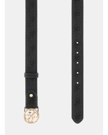 CINTO AJUSTÁVEL GUESS ORLINA LOGO PANT BELT PRETO NEGRO