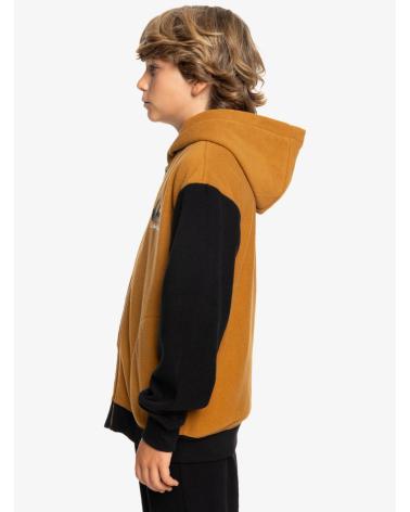 QUIKSILVER KAPUZENPULLOVER FÜR KINDER EQBFT03899 BRAUN MARRóN