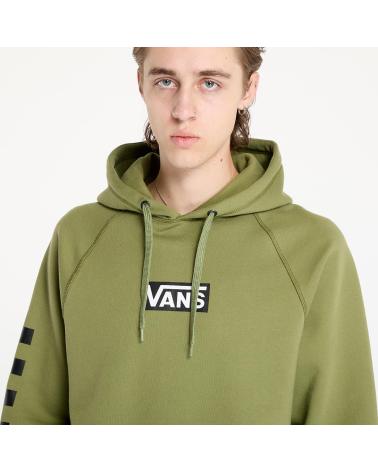 FELPA CON CAPPUCCIO VANS OFF THE WALL VN000HP1ZBF1 VERDE VERDE