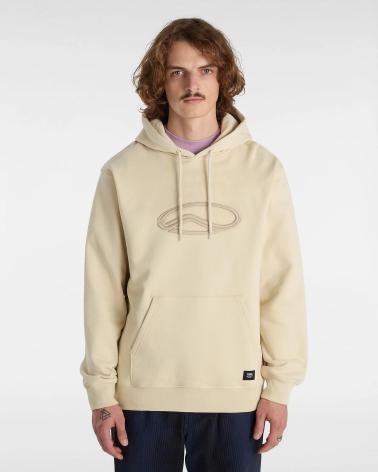 VANS OFF THE WALL HOODED SWEATSHIRT BEIGE - VN000HPW2N1 BEIGE