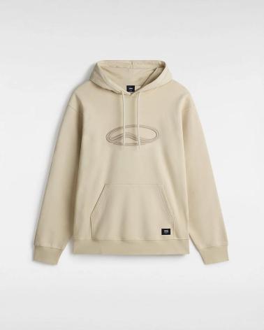 VANS OFF THE WALL HOODED SWEATSHIRT BEIGE - VN000HPW2N1 BEIGE