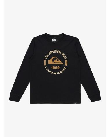 T-SHIRT MANICHE LUNGHE NERA QUIKSILVER EQBZT04801 NEGRO