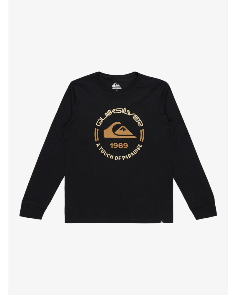 T-SHIRT MANICHE LUNGHE NERA QUIKSILVER EQBZT04801 NEGRO
