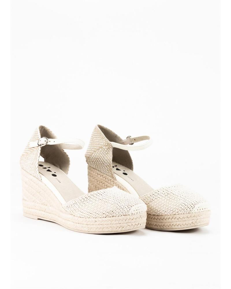 KESLEM ALPARGATA CON CUNA ALTA PARA MUJER EN COLOR BEIGE