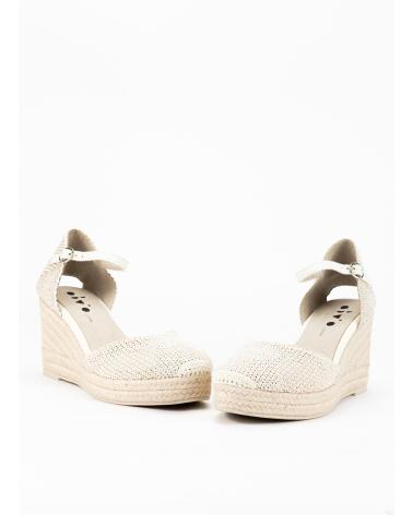KESLEM ALPARGATA CON CUNA ALTA PARA MUJER EN COLOR BEIGE
