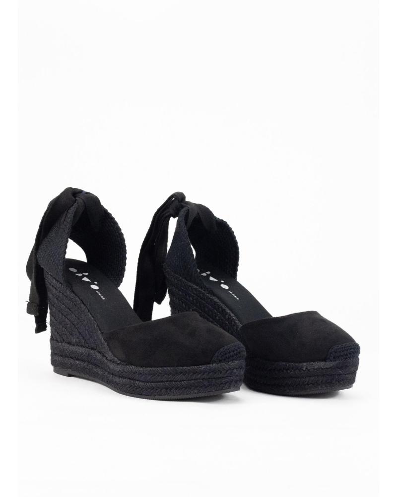 KESLEM ALPARGATA CON CUNA ALTA PARA MUJER EN COLOR NEGRO