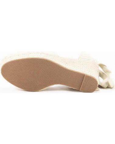 KESLEM ALPARGATA CON CUNA ALTA PARA MUJER EN COLOR BEIGE