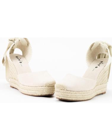 KESLEM ALPARGATA CON CUNA ALTA PARA MUJER EN COLOR BEIGE