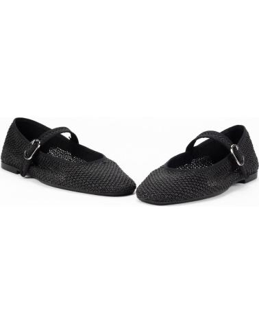 KESLEM BAILARINAS PARA MUJER DE COLOR NEGRO