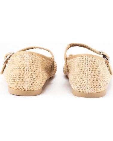 KESLEM BAILARINAS PARA MUJER DE COLOR CAMEL