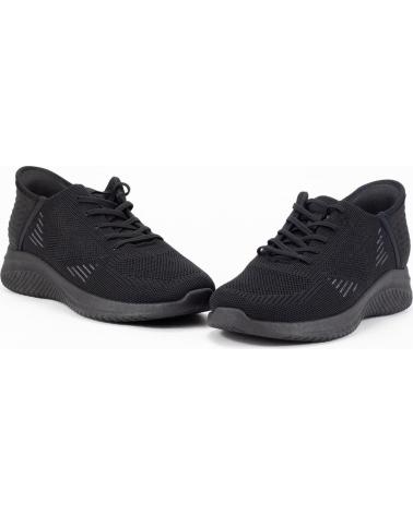 KESLEM ZAPATILLAS DEPORTIVAS PARA HOMBRE EN COLOR NEGRO