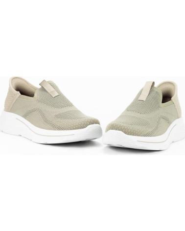 KESLEM ZAPATILLAS DEPORTIVAS SLIP-ON PARA HOMBRE EN COLOR CAQUI KAKI