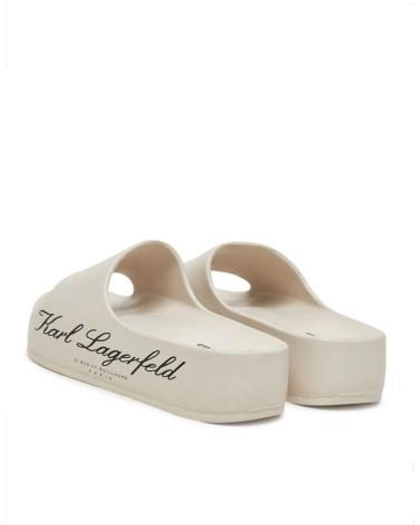 KARL LAGERFELD CHANCLA KOBO II HOTEL LOGO SLIDE BEIGE