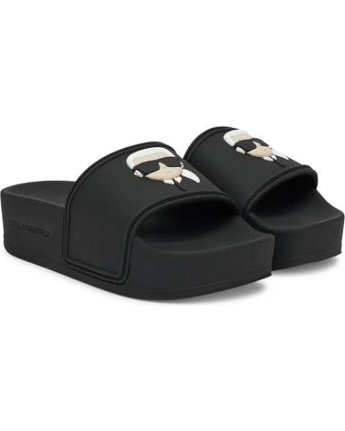Inizio-KARL-LAGERFELD-CHANCLA-KONDO-MAXI-KARL-NFT-SLIDE-NEGRO
