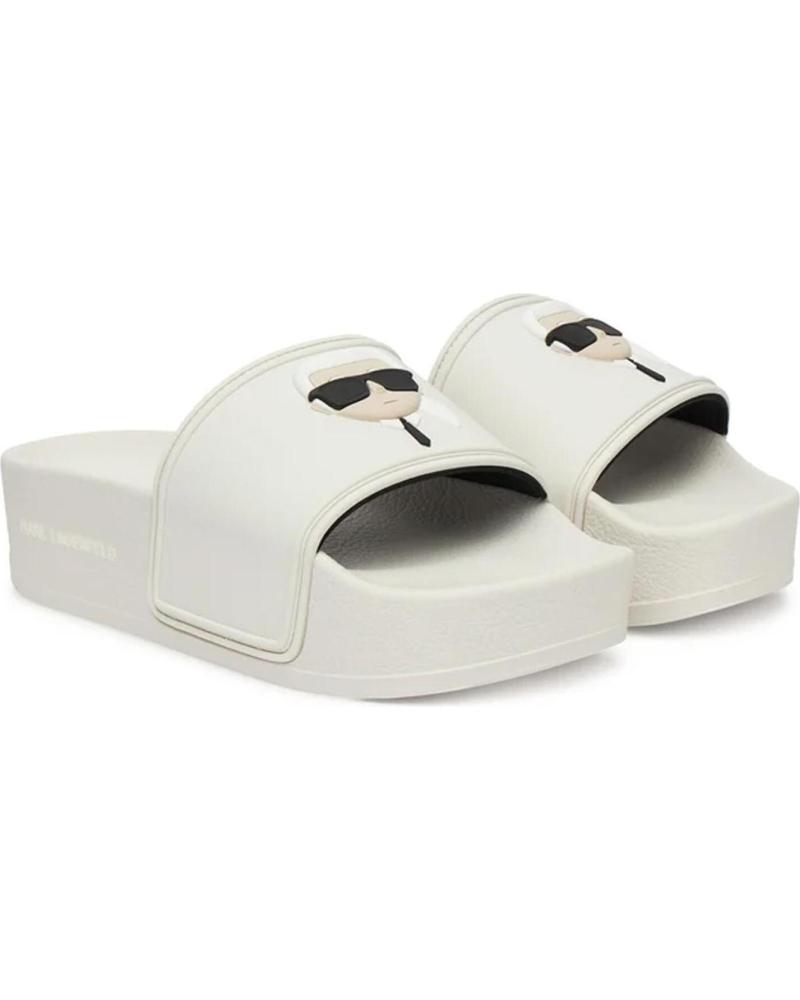 Início-KARL-LAGERFELD-CHANCLA-KONDO-MAXI-KARL-NFT-SLIDE-BEIGE
