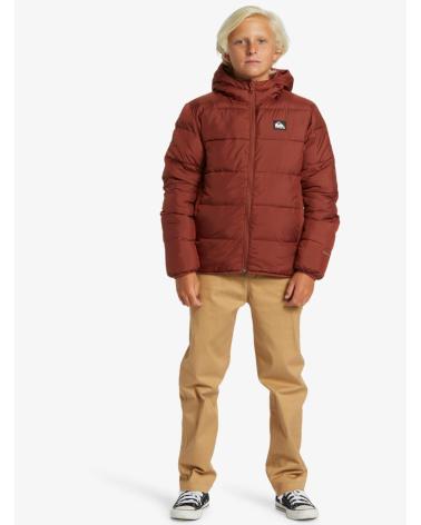 JAQUETA REVERSÍVEL QUIKSILVER EQBJK03298 GRANADA E PRETA GRANATE