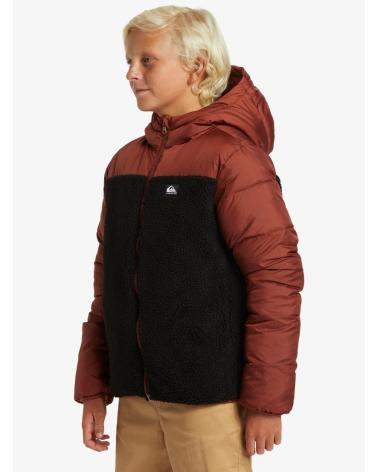 JAQUETA REVERSÍVEL QUIKSILVER EQBJK03298 GRANADA E PRETA GRANATE