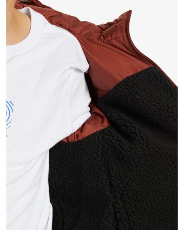 JAQUETA REVERSÍVEL QUIKSILVER EQBJK03298 GRANADA E PRETA GRANATE