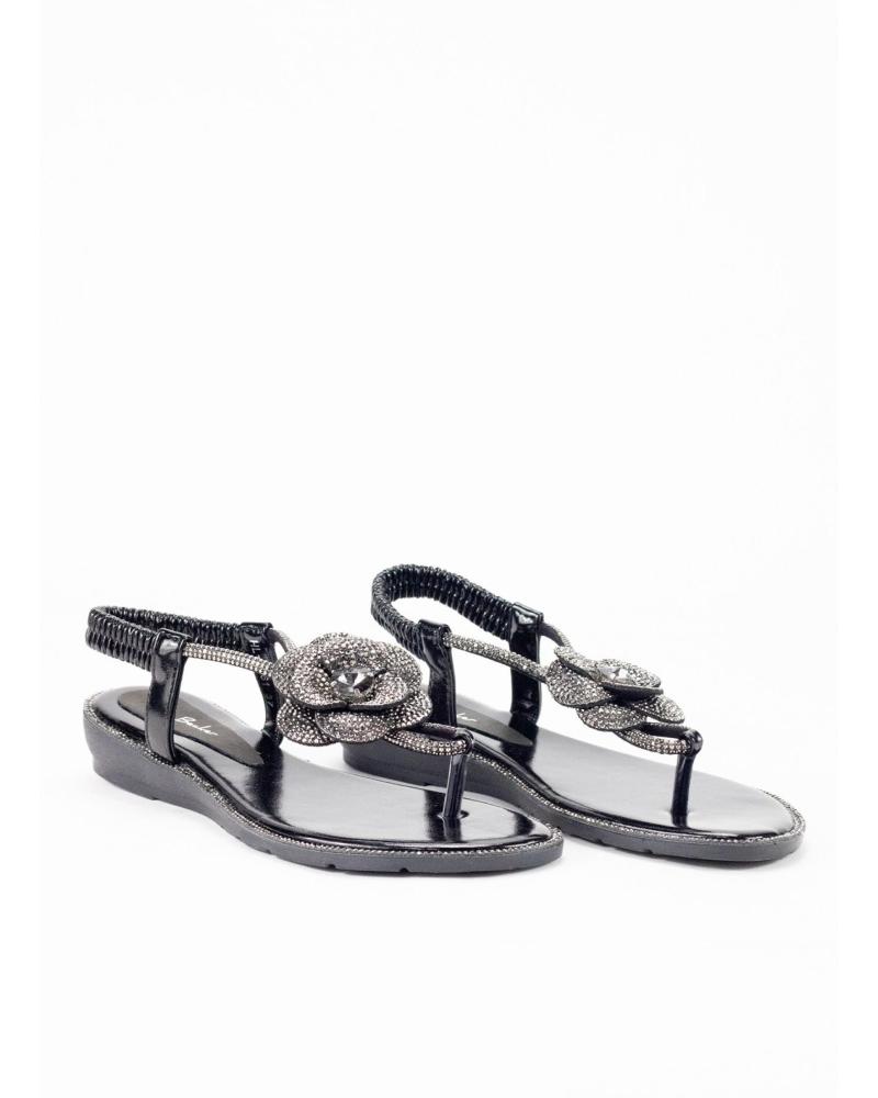 KESLEM SANDALIA CON CUNA PARA MUJER EN COLOR NEGRO
