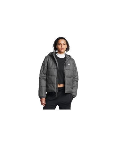 UNDER ARMOUR CHAQUETA ACOLCHADA CON CAPUCHA 1389183 GRIS GRIS