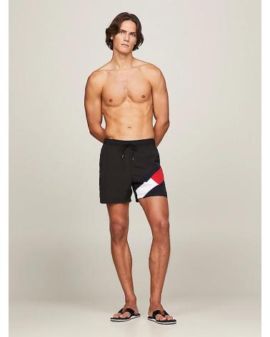 CALÇÕES DE BANHO SLIM TOMMY JEANS PRETO UM0UM02048 NEGRO