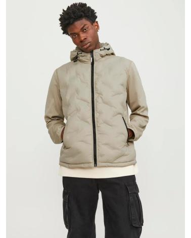 JACK & JONES HYBRID JACKET 12254548 BEIGE BEIGE