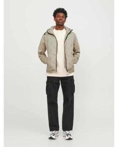 JACK & JONES HYBRID JACKET 12254548 BEIGE BEIGE